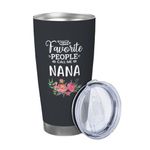 Funny Nana Coffee Tumbler Stainless Steel Vacuum Insulated Coffee Mug Cup Travel Mug for Home Office Travel Party Gifts 20 OZ…