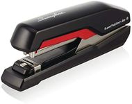 Rapid Supreme SuperFlatClinch S17 Fullstrip Stapler, Black/Red