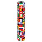 Beistle International FlagTable Roll, 40-Inch by 100-Feet, Multicolor