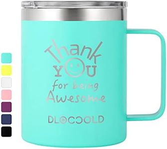 Thank You Gifts for Women, Thank You for Being Awesome Coffee Mug, Coworkers Employee Appreciation Gifts, Mothers Day Gifts for Mom From Daughter, Inspirational Gifts, Teacher Gifts, Tiffany Blue