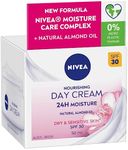 NIVEA Nourishing Day Cream 50ml | Nourishing Face Cream with SPF 30 | Hydrating & Protective Formula