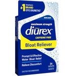 Diurex Max Water Caplets Caffeine Free - 24 Caplets, Pack of 3