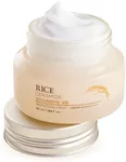 The Face Shop Rice Ceramide Moisturizing Cream - Rice Extract + Rice Bran Oil - Hydrating Targets Dryness, Brightening - Dermatologically Tested - Lightweight Moisturizer Face Cream - Korean Skin Care