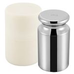 Bonvoisin 2KG Calibration Weight for Digital Scale, Class M1, Carbon Steel, Chrome Finish (2000g)