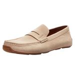 Coach Men's Luca Suede Driver Loafer, Taupe, 10