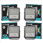 Sturlite Zuper 30 W LED Flood Light| Cool White 6500K Color Temperature LED Lamp| IP66 Waterproof Surge Protection Focus Light for Factory, Garage, Parking, Garden, Playground & Shop - (Pack of 4)