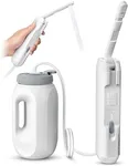 SPACEREST Portable Bidet for Travel, Adjustable Flush Angle & Water Pressure, Travel Bidet with Dual-layer Waterproof Shell, Rechargeable Electric Bidet Sprayer with 2.5L Bottle