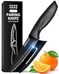 Home Hero Ultra-Sharp Stainless Steel Kitchen Knife Set - Chef Knives Set (9 cm Utility Paring Knife)