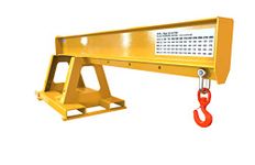 Forklift Crane Jib Attachment With Raised Height. To Suit Truck Capacities From 1000kg to 5000kg. Fully Certified. Direct From UK Manufacturer (Forklift Capacity 2500kg)