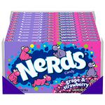 Wonka for The Love of Nerds Gotta Have Grape & Seriously Strawberry Candy, 141 g