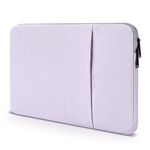 CaseBuy MacBook Air 15 inch Sleeve Water-Resistant Protective Case for 2024 2023 MacBook Air 15 M2 M3 Chip A2941 Laptop Carrying Case Cover Slim Traveling Accessories Bag -Purple