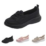 Kotsas Orthopedic Shoes for Women, Walkclouds Orthopedic Women Shoes, Orthopedic Shoes for Women with Arch Support (Black, Adult, Women, 5.5, Numeric, UK Footwear Size System, Medium)