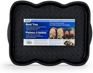 Camco Multi-Purpose Shoe Tray with Anti-Slip Pattern – Perfect for Holding Work Boots, Tools and Pet Accessories; Protects Your Floor from Messes; Also Great for Gardening and Outdoors! Small (42894)