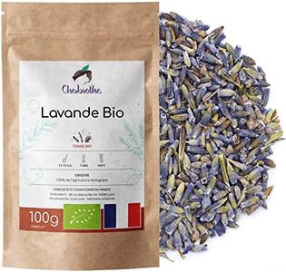 BROTES DE LAVANDA FRANCESA 100% ORGÁNICA 100 g - Lavandula angustifolia - infusión de brotes de lavanda
