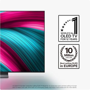 LG 65" OLED 4K TV – Ultra HD Smart OLED65C55LA