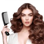 Combs Wide Tooth Comb for Curls helps maintain Curls and Waves without Causing Frizz Effectively Detangling Hair without Pulling or Scratching Women Hair Sturdy Easy to Use,Ideal for Wet Combing