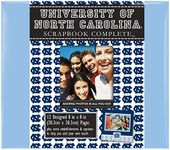 C.R. Gibson Scrapbook Complete Kit, Small, North Carolina Tar Heels (C848146M)