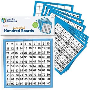 Learning Resources Tabelle delle centinaia cancellabili (set da 10)