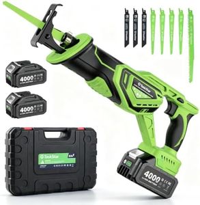 Cordless Reciprocating Saw with 2 x 4.0Ah Batteries & Charger