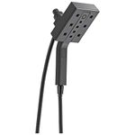 DELTA FAUCET 58473-BL H2Okinetic In2ition 4-Setting Two-in-One Shower, Matte Black