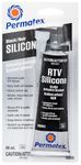 Permatex 59203 Black RTV Silicone Adhesive Sealant 16BR, 80ml