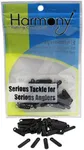 Bait Straps (40 Pack) - Secure Soft Plastic baits on Your Hook to Prevent Sliding and Tearing