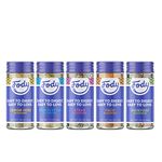 Fody Foods Variety Seasoning Pack, Flavorful Grilling Seasoning, Low FODMAP Certified, Sensitive Recipe, Gut & IBS Friendly, Pack of 5