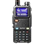 BAOFENG UV-5G Plus GMRS Handheld Radio, Long Rang Two Way Radio for Adult, 969 Modifiable Channels, NOAA Receiver & Scanner, with 2500mAh Battery USB-C Port, 1 Pack
