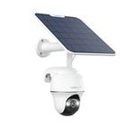 Reolink 4K/8MP 4G Camera, Solar Security Camera Outdoor with Spotlight, Color Night Vision, No WiFi Security Camera, Pet/Person/Vehicle Detection, Outdoor Camera Wireless, Go PT Ultra + Solar Panel