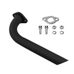 Header Exhaust Pipe Kit for Non Hemi Predator 212cc 196cc 6.5HP GX160 GX200 Coleman CT200u BT200X CT200u-ex KT196 Baja Warrior MB200 Clone Go Kart Mini Bike Performance Parts