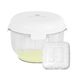 [Bear Greeks] Gguduck Maker 1.7L, Whey Strainer 1.7Qt, Greek yogurt maker, Whey Separator (2.4L)