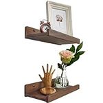 Wood Wedge Floating Shelves for Wal