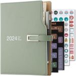 Academic Diary 2024 A5 Day to Page,