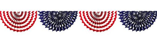 Amscan 221944 - 4th July USA Stars & Stripes Garland - 2m