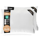 Utopia Bedding Waterproof Zippered Pillow Protectors (Size - 65 x 65 cm) - Pack of 2 - Anti Bed Bug and Dust Mite Proof Pillow Encasement