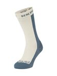 SEALSKINZ Unisex Starston Waterproof Cold Weather Mid Length Sock, Cream, L EU