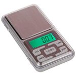 Thermomate Mini Pocket Weight Scales Digital Jewellery/Chem/Kitchen Small Weighing Machine with Auto Calibration, Tare Full Capacity, Operational Temp 10-30 Degree (200/0.01 g)