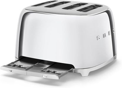 Smeg 4-Slice Toaster – Stainless Steel