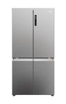 Haier HCR5919ENMB Cube 90 Series 5 Frost Free American Fridge Freezer - Platinum - E Rated