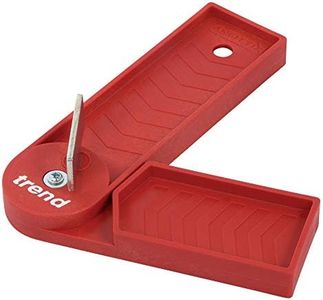 Trend Anglefix Miter Guide for Quick & Accurate Mitersaw Angle Setup, Red, ANGLEFIX