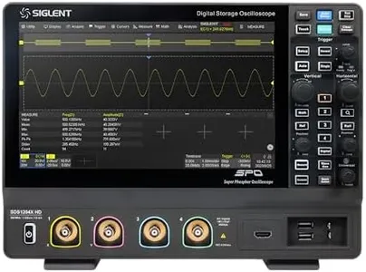 Siglent Technologies SDS1204X HD 200MHz 12bit Digital Storage Oscilloscope 4CH