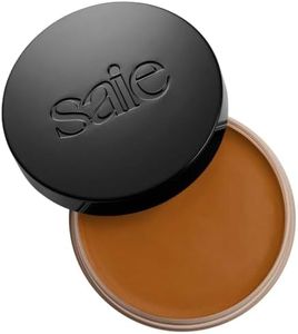 Saie Sun Melt Cream Bronzer - Buildable Balm Face Bronzer for Effortless Sculpting - Cream Contour Enriched with Vitamin C, Nourishing Skincare Ingredients & a Natural Finish - Medium Bronze (1 oz)