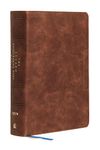 NIV, Lucado Encouraging Word Bible, Leathersoft, Brown, Comfort Print: Holy Bible, New International Version