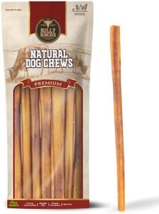 Bully Bunches Premium 12 Inch Standard Odor-Free Bully Sticks for Small & Medium Dogs - Long Lasting Chew Bones - All Natural & Single Ingredient, 100% Beef Dog Treat, Rawhide Free (20 Pk)
