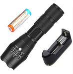 UP 5 Mode 700 Meter Rechargeable Flashlight CREE XML T6 linterna Torch, 4000 lumens, 18650 Battery