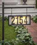 DoinMaster Solar House Number Display Stakes (Single Stake Item)