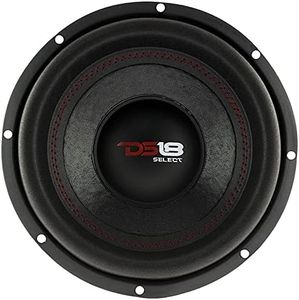 DS 18 1 SUBWOOFER Select SLC-10S SLC10S 25,00 cm 250 mm 10" 220 vatios rms 440 vatios máx SVC ​​Bobina de Voz única 4 ohmios Sub excelente para Maletero Coche, 1 Pieza