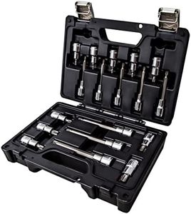 Beta - 923E-TX/C18 Lot de 18 clés à douille Torx pour vis avec Empreinte Torx(R) dans une boîte pratique et pratique en plastique, idéale pour l'entretien général, 009231018
