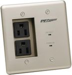 Panamax MIW-POWER-PRO-PFP Power Outlet Faceplate - Silver