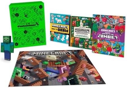 Minecraft The Ultimate Mobspotter’s Collection Gift Box: Official illustrated children’s book collection, the perfect present for kids into gaming aged 6, 7, 8, 9 and 10! New for Christmas 2025!